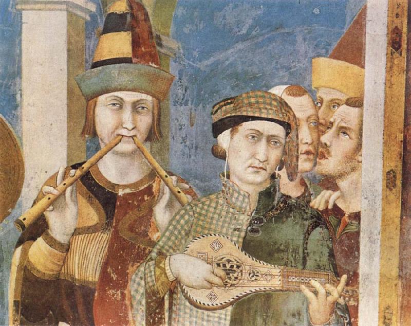 Simone Martini St Martin is dubbed a Knight,between 1317 and 1319 Sweden oil painting art